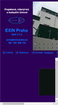 Mobile Screenshot of exin-praha.cz